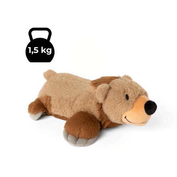 Bjørn sansebamse med tyngde