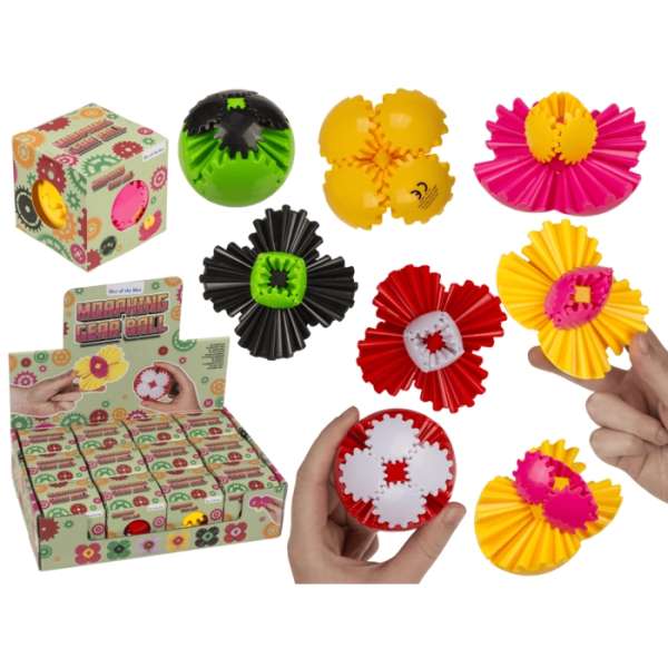 Morphing Gear Ball – fleksibel fidget bold med gearfunktion til at dreje og skabe ro


