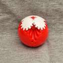 Morphing Gear Ball rød – roterende fidget bold til stressreduktion og fokus

