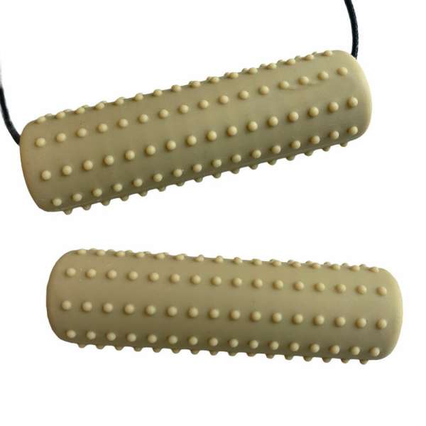 Cactus tubes i beige – fleksibelt tyggeredskab

