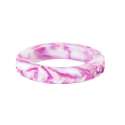 Pink Camo marmoreret Treads bidearmbånd – farverigt tyggeredskab

