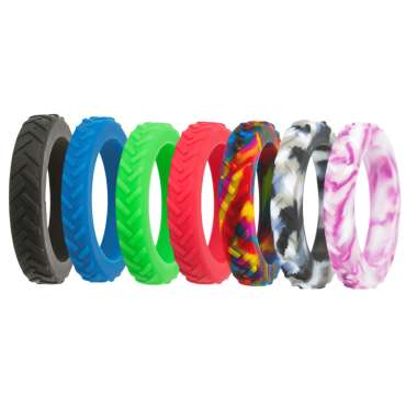 Treads bidearmbånd i flere farver – tyggearmbånd til børn


