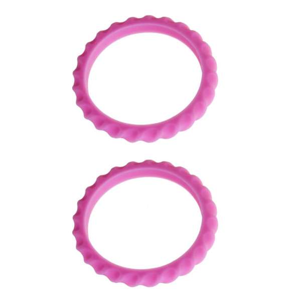 Pink Twister bidearmbånd – sansestimulerende tyggering

