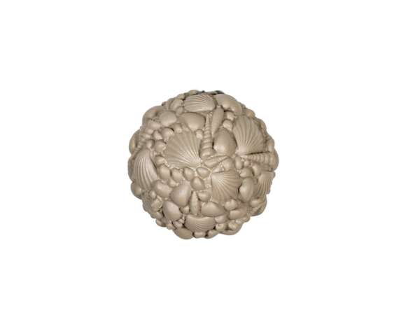 Strandskaller balancesten beige set oppefra – detaljeret struktur

