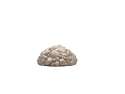 Strandskaller balancesten beige fra siden – stabilt balanceelement

