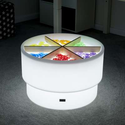 tickit Sensory Mood Discovery bord med rum – lysbord til sortering, leg og visuel stimulering

