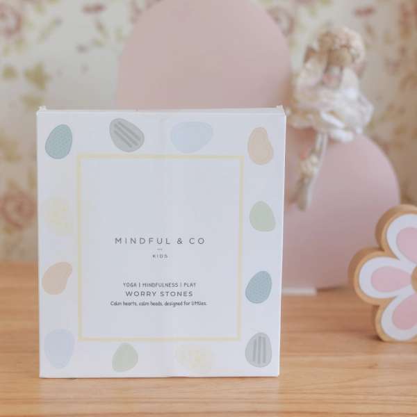 Bekymringssten emballage – sæt med 6 sanse-fidgets

