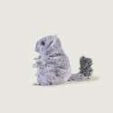 Sansebamse Warmies® Chinchilla set fra siden