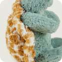 Sansebamse Warmies® baby skildpadde set tæt på