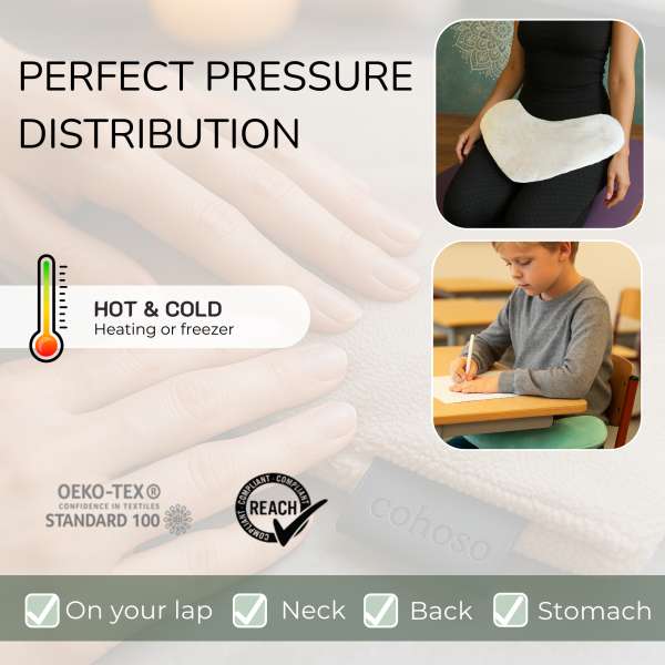 Tyngdepude til skulder og lår, 2kg