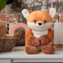 Ræven Forrest tyngdebamse – blød bamse med vægt til afslapning og kram


