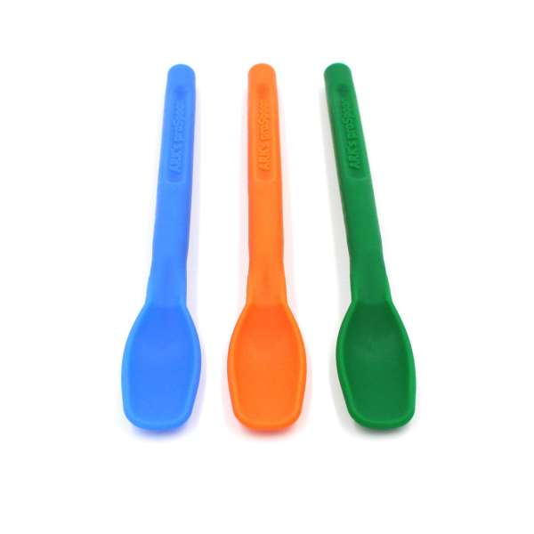 ARK proSpoon skeer i blå, orange og grøn – ergonomisk design

