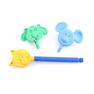 ARK dyretip til Z-Vibe i flere varianter – oralmotoriske redskaber til mundmotorik og sansestimulering

