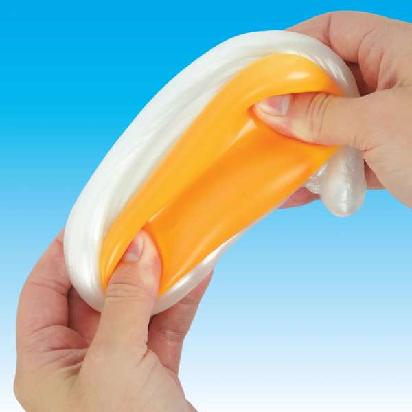 Egg-Cellent Thinking Putty strækkes – elastisk putty til kreativ leg

