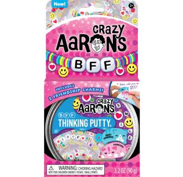Crazy Aaron’s Thinking Putty BFF – farverig putty med perler til sanselig leg og fidget

