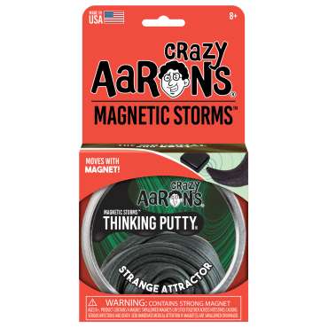 Crazy Aaron’s Thinking Putty Strange Attractor – magnetisk putty til sanselig leg og eksperimenter

