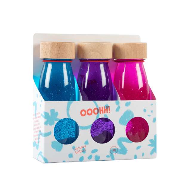 🌈 Petit Boum Float – Magic, 3-pak (Pink, Lilla & Blå)