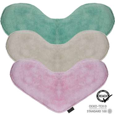 Tyngdepude til skulder og lår, 1 kg vist alene på neutral baggrund med blød og taktil overflade 