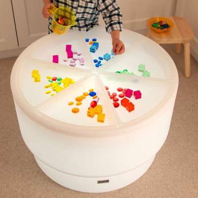 Sansebakker til tickit® Mood Discovery Table – understøtter koncentration og læring gennem leg.

