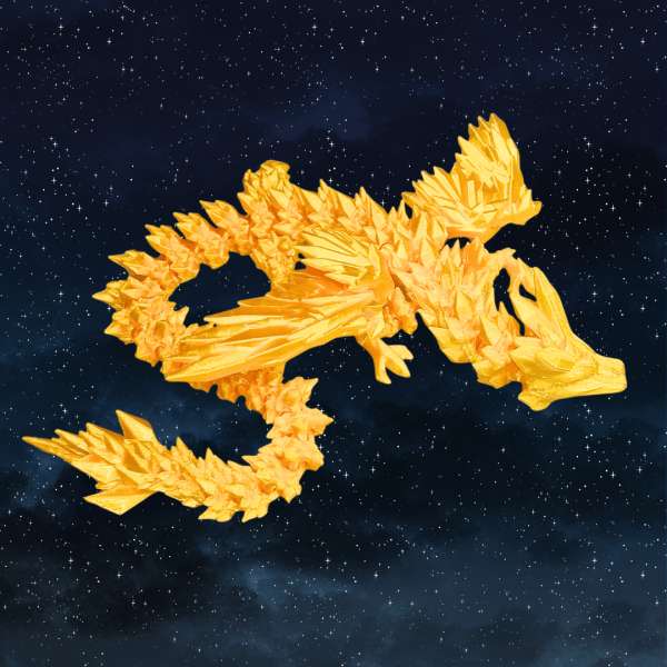 Drakliths drage med vinger 