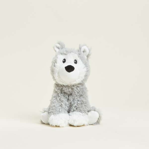 Sansebamse Warmies® siddende husky