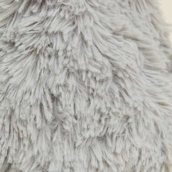 Warmies husky pels close-up – blød og fluffy tekstur


