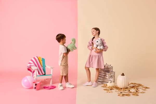 Sansebamse Warmies® siddende husky