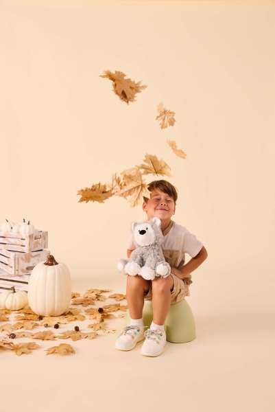 Sansebamse Warmies® siddende husky