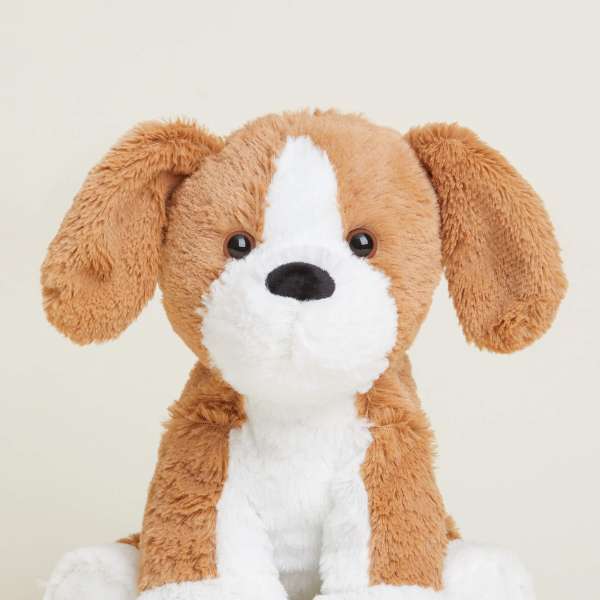 Warmies beagle forfra – blød og beroligende hundebamse

