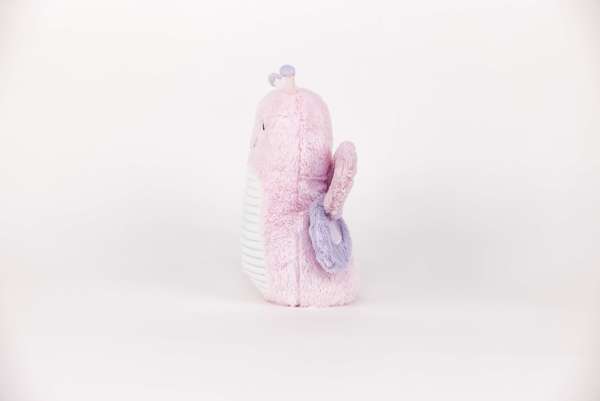 Sansebamse Warmies® lyserød sommerfugl