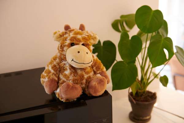 Sansebamse Warmies® giraf
