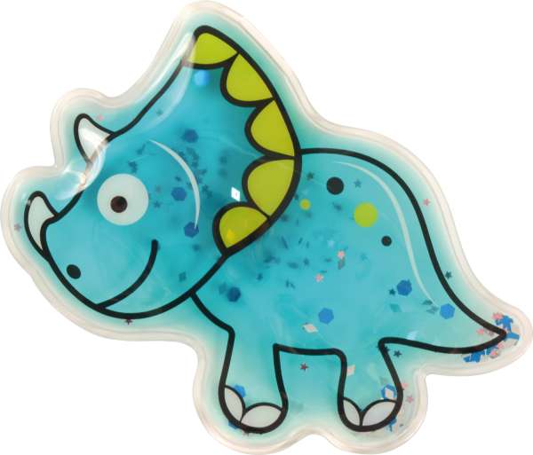 Blå Liquid Shapes dinosaur – sansestimulerende legetøj


