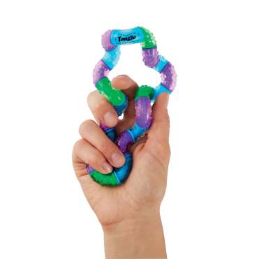 Tangle Therapy – hånd holder fleksibelt fidget legetøj


