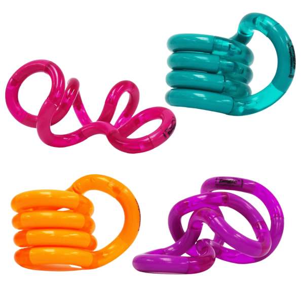 Palm Tangle Classic i flere farver – fleksibel fidget til hænderne der giver ro, fokus og sansestimulering

