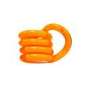 Palm Tangle Classic orange – fidget til at dreje og manipulere for ro og fokus

