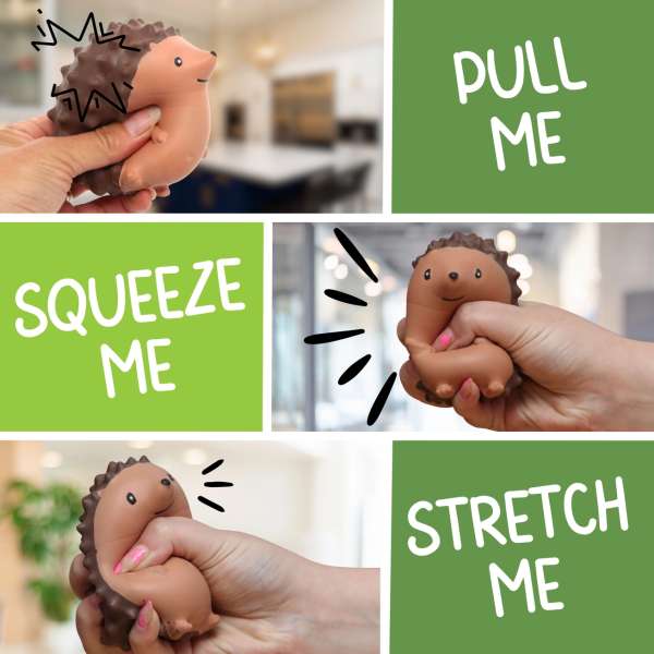 Pindgris fidget – antistress klemmedyr