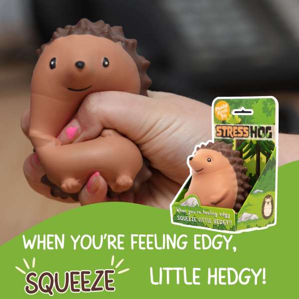 Pindgris fidget – antistress klemmedyr