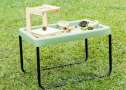 Stel til lille tuff tray sanse-legebord 