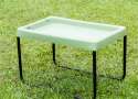 Lille tuff tray sanse-legebord med stel – kompakt legebord til børn


