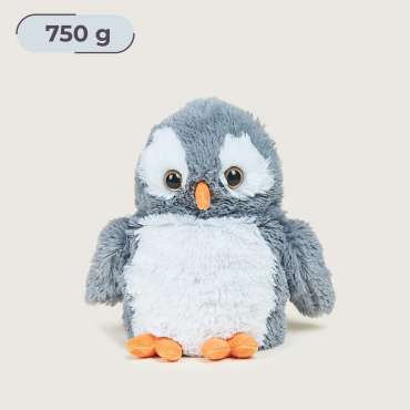 Sansebamse Warmies® grå ugle 