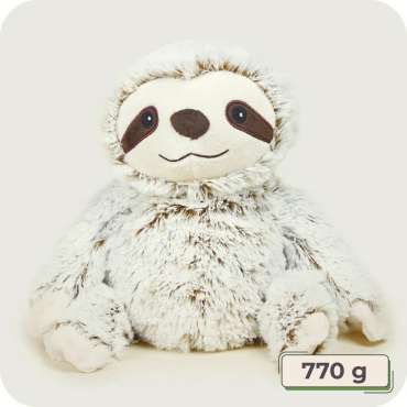 Sansebamse Warmies dovendyr i lys farve – blød og varmende bamse der giver ro og tryghed


