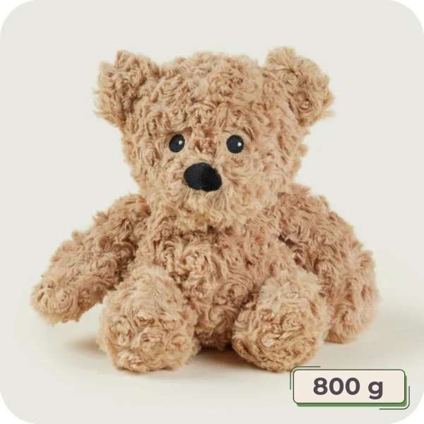 Sansebamse Warmies® Bjørn – blød og varmende bamse til kram og afslapning.

