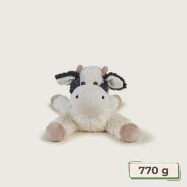 Warmies liggende ko – sansebamse med varme på 770 g til ro og tryghed


