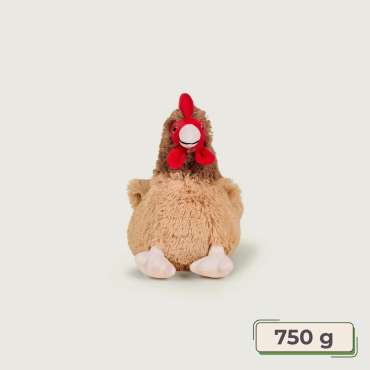 Sansebamse Warmies® brun høne