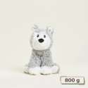 
Sansebamse Warmies siddende husky 800 g – blød varmepude bamse

