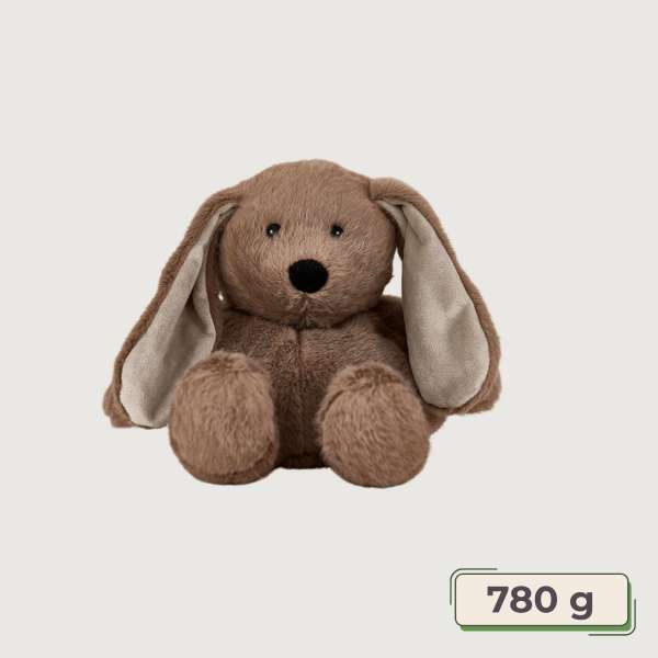 
Sansebamse Warmies brun kanin 780 g – blød varmepude bamse


