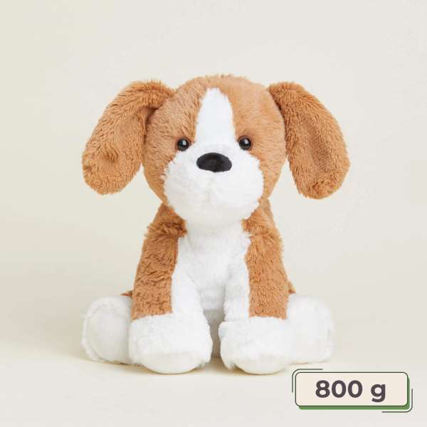 Sansebamse Warmies beagle 800 g – blød varmepude bamse

