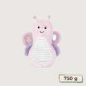 Sansebamse Warmies lyserød sommerfugl 750 g – blød varmepude bamse


