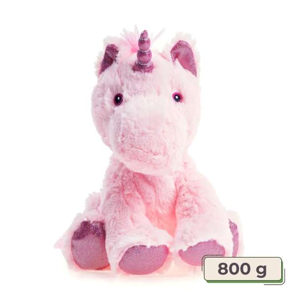 Pink enhjørning sansebamse