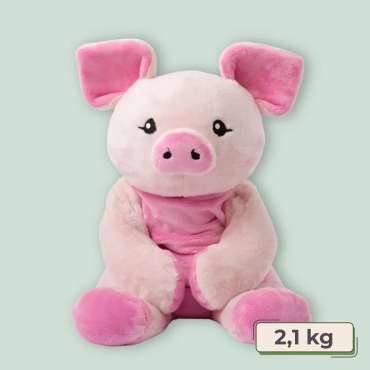Hugimals Grisen Harper – tyngdebamse på 2,3 kg til ro, tryghed og sanselig regulering

